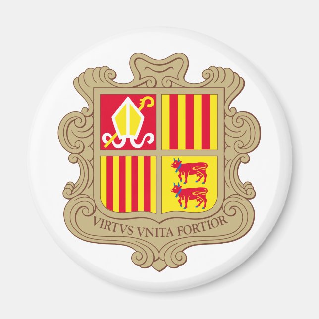Imã Andorra Casaco de Armas (Frente)