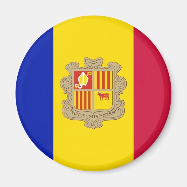 Imã Andorra pavilhão Magnet (Frente)