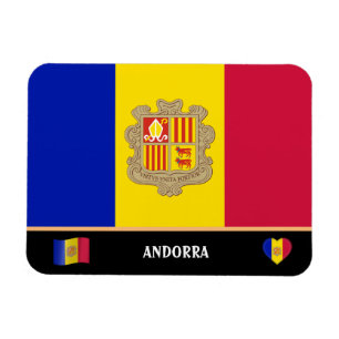 Ímã Andorran Flag & Andorra country viagem / Andorra