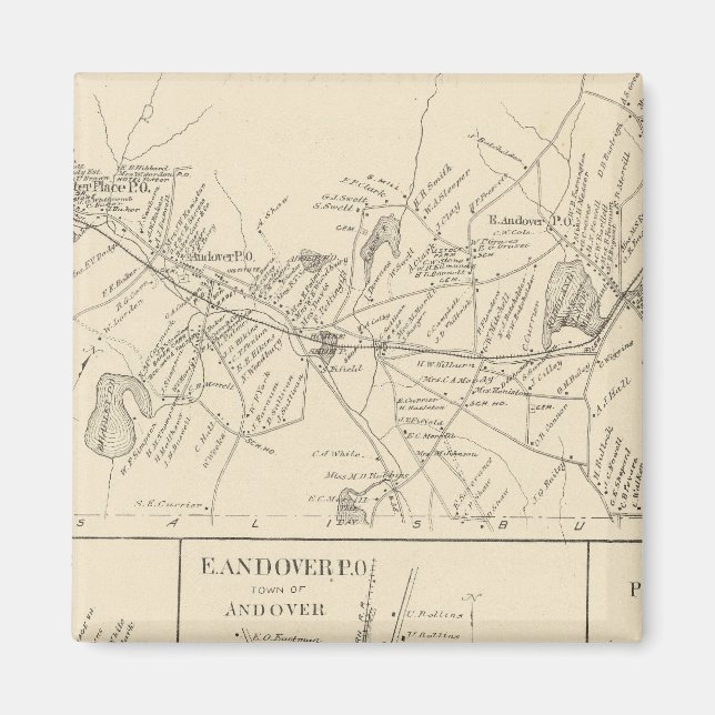 Imã Andover, Merrimack Co (Frente)