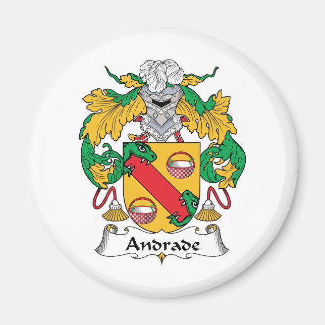 Imã Andrade Family Crest (Frente)