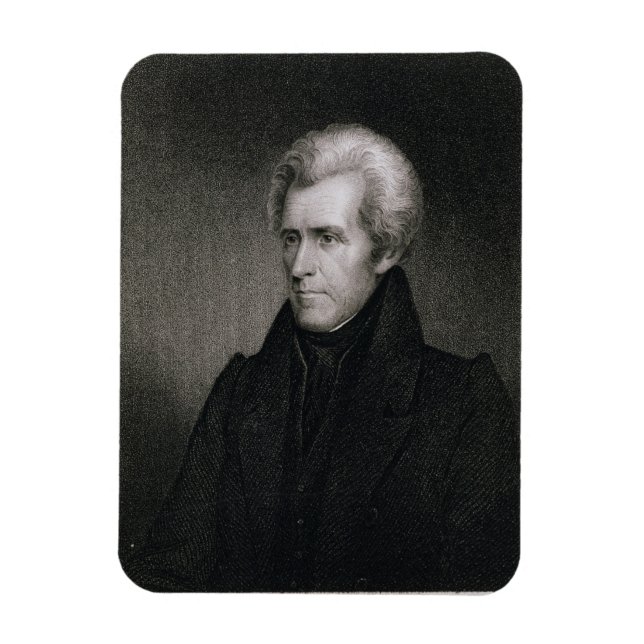 Ímã Andrew Jackson (gravação) (Vertical)