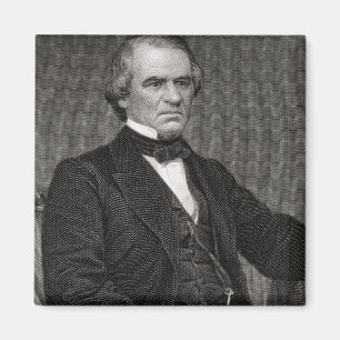 Imã Andrew Johnson, gravado de uma fotografia por Thom