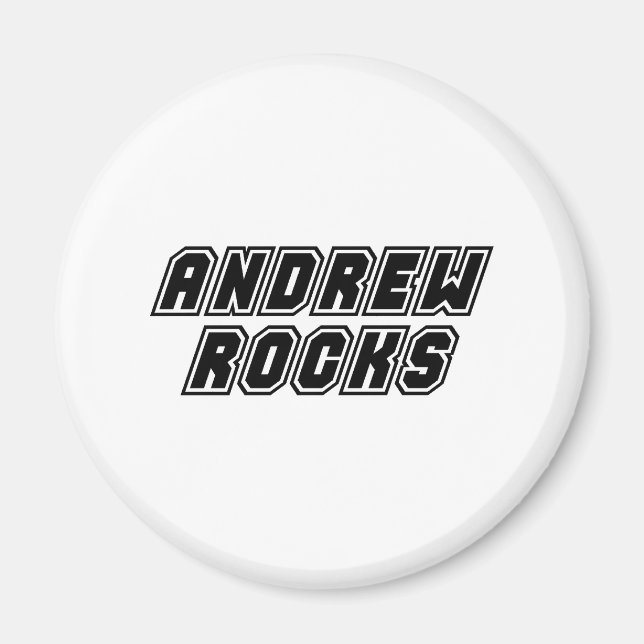 Imã Andrew Rocks (Frente)