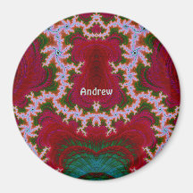ANDREW ~ Sombras de Branco, Verde, Natal Vermelho 