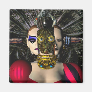 Imã ANDROID XENIA SPACESHIP PILOT,Ficção científica