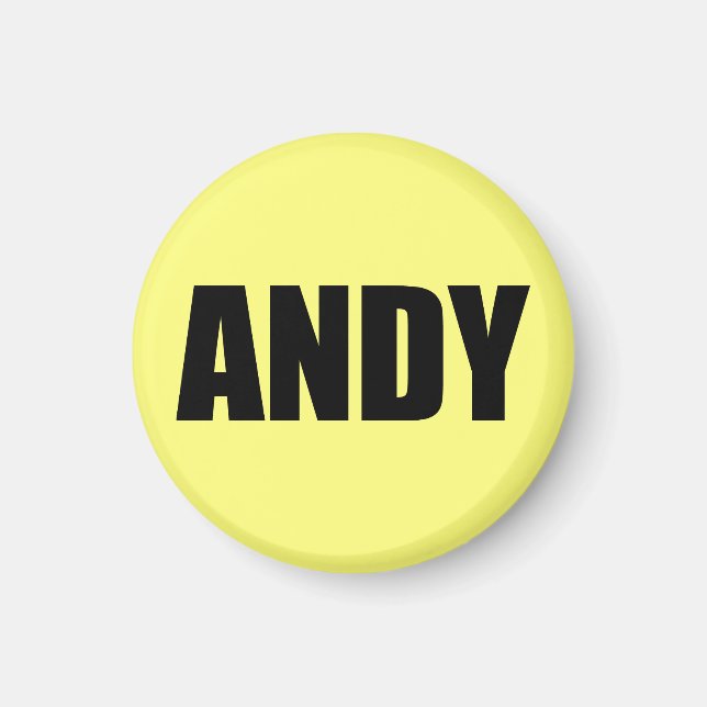 Imã Andy (Frente)