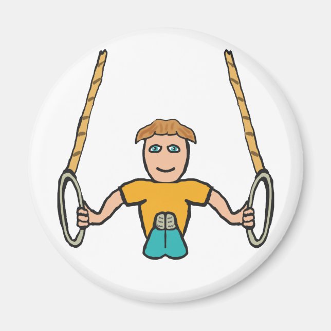 Imã Anéis de ginástica (Frente)