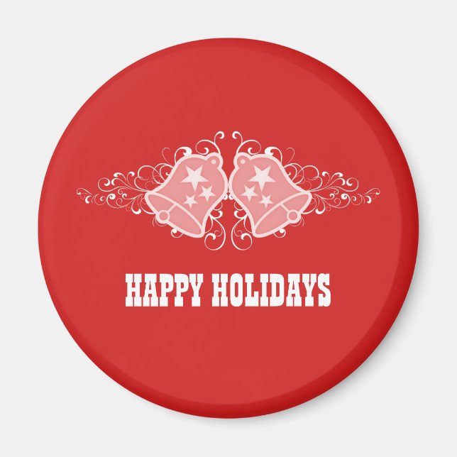 Imã Anéis de Natal e Antilhas, Vermelhas (Frente)