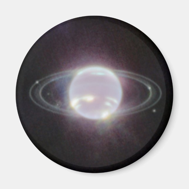 Imã Anéis JWST do Planeta Netuno (Frente)