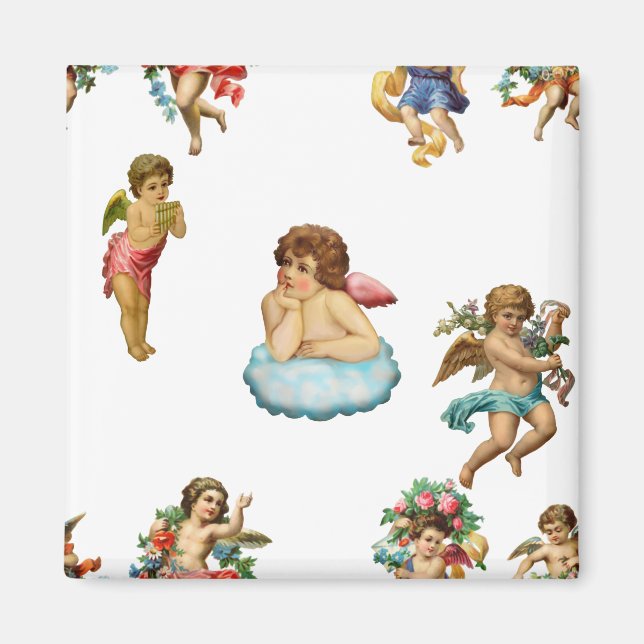 Imã Anel cherub antigo (Frente)