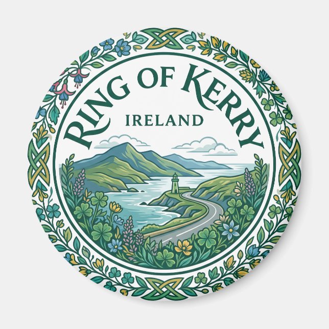 Imã Anel de Kerry Irlanda (Frente)
