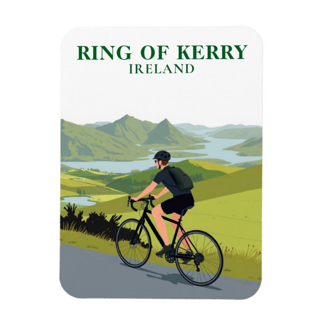 Ímã Anel de Kerry Irlanda - Círculo Viagem Souvenir (Vertical)