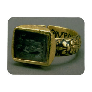 Ímã Anel de Signet do rei Louis IX de France (St