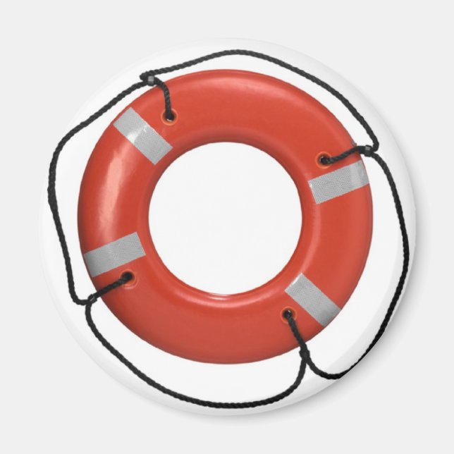 IMÃ ANEL DE VIDA LARANJA (Frente)