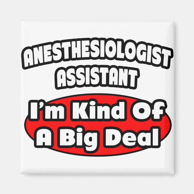 Imã Anestesiologista Assistente.. Grande negócio (Frente)
