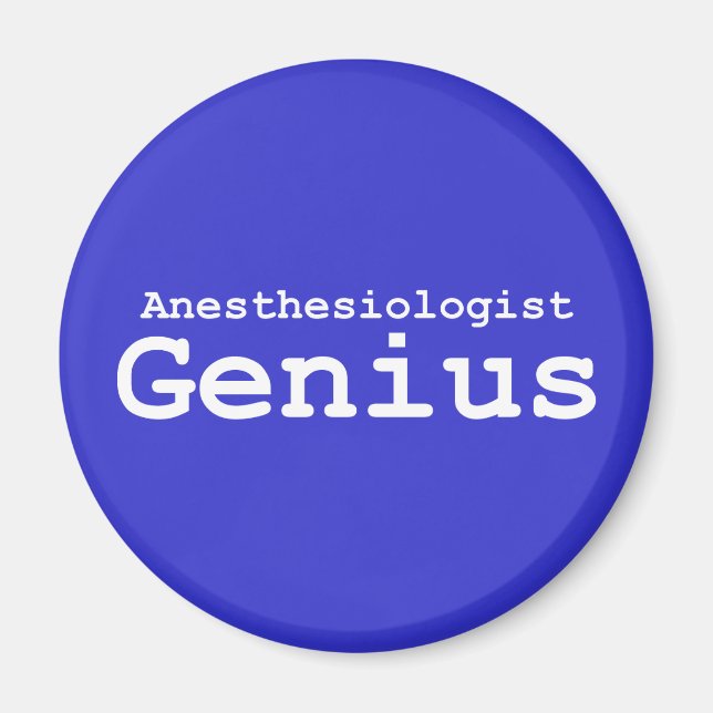 Imã Anestesiologista Genius Gifs (Frente)
