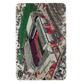 Ímã Anfield Stadium Liverpool - Artistic Watercolour