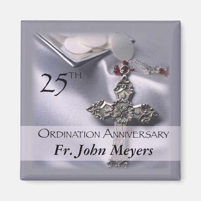 Imã Anfitrião Cruzado de Aniversário de Coordenação de (Frente)