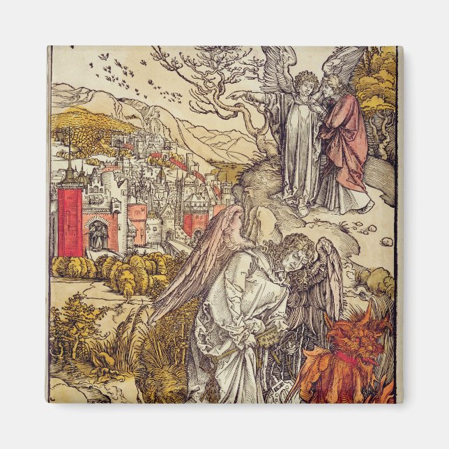Imã Angel com a Chave do Abismo, 1498 (Frente)