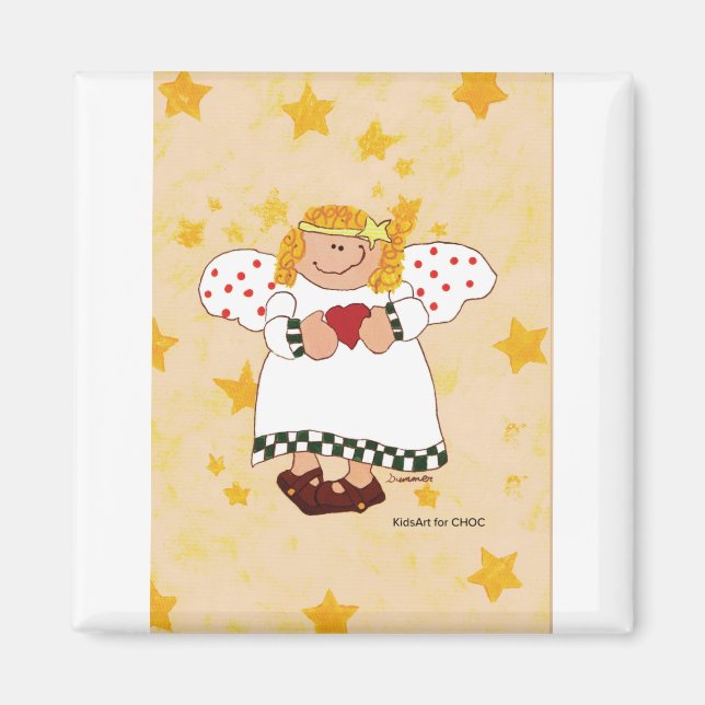 Imã Angel - Crianças Arte para COC (Frente)