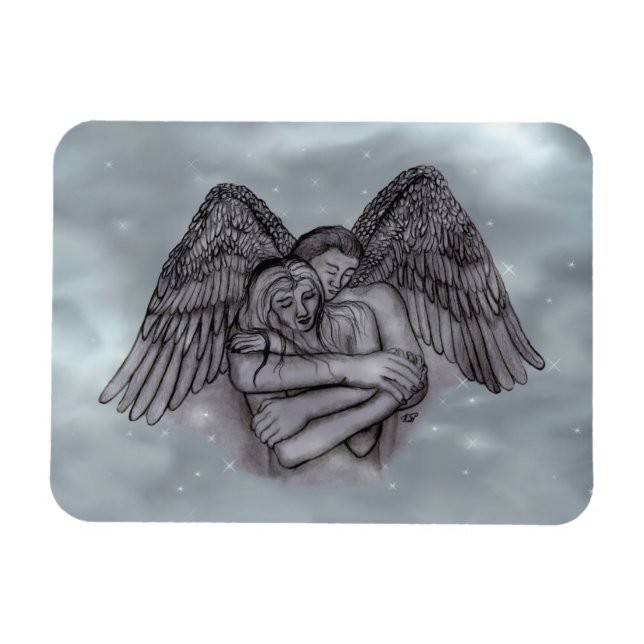 Ímã Angel Eros no Amor (Horizontal)