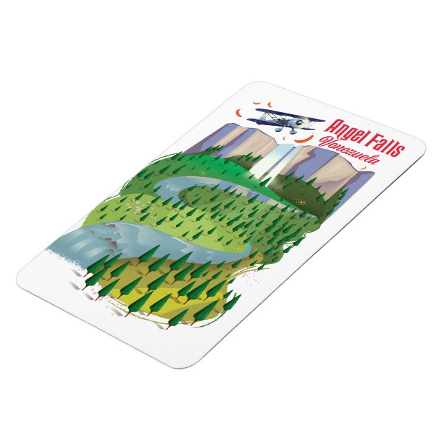 Ímã Angel Falls Venezuela (Left Side)