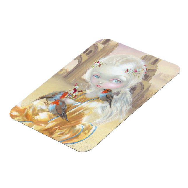 Ímã "Angel na Abadia de Glastonbury" (Left Side)