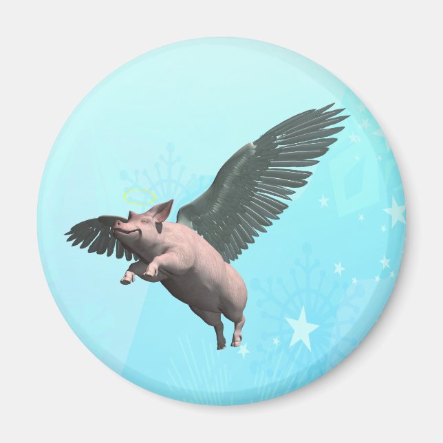 Imã Angel Pig (Frente)