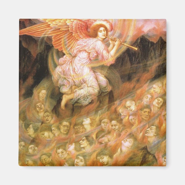 Imã Angel Piping para as Almas no Inferno (Frente)
