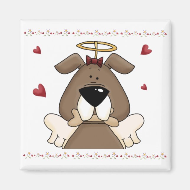 Imã Angel Ruff Magnet (Frente)