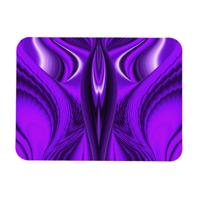 Ímã Angel Wings, Abstrato Fantasy Rainbow-Art (Horizontal)