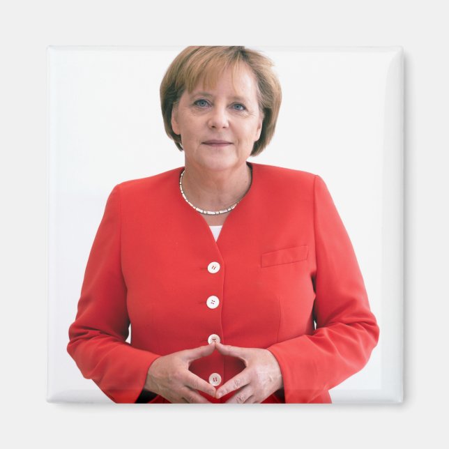Imã Angela Merkel Portrait (Frente)