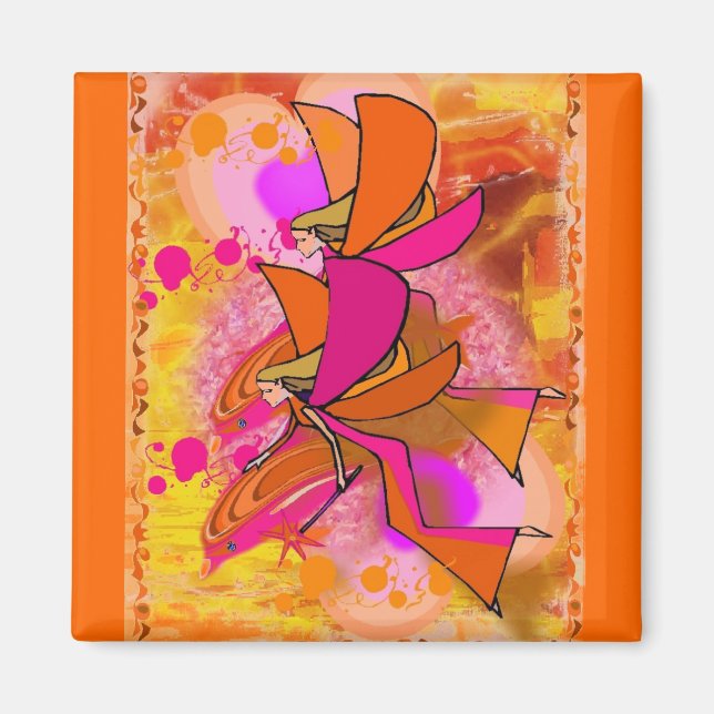 Imã angeldolhphinfunandgiggles1 (Frente)