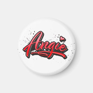 Imã Angie Heart Splash Magnet