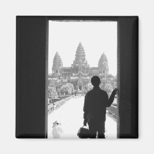Imã Angkor Camboja, Porta e Pessoa Angkor Wat