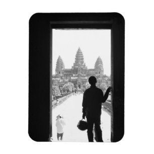Ímã Ângkor Camboja, Porta & Pessoa Angkor Wat