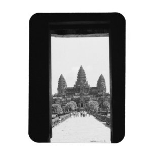 Ímã Angkor Camboja, Vista da Porta de Angkor Wat 2