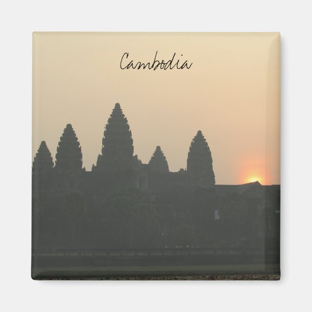 Imã angkor sunrise camboja (Frente)