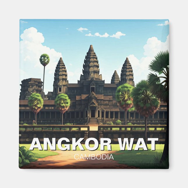 Imã Angkor Wat Camboja (Frente)