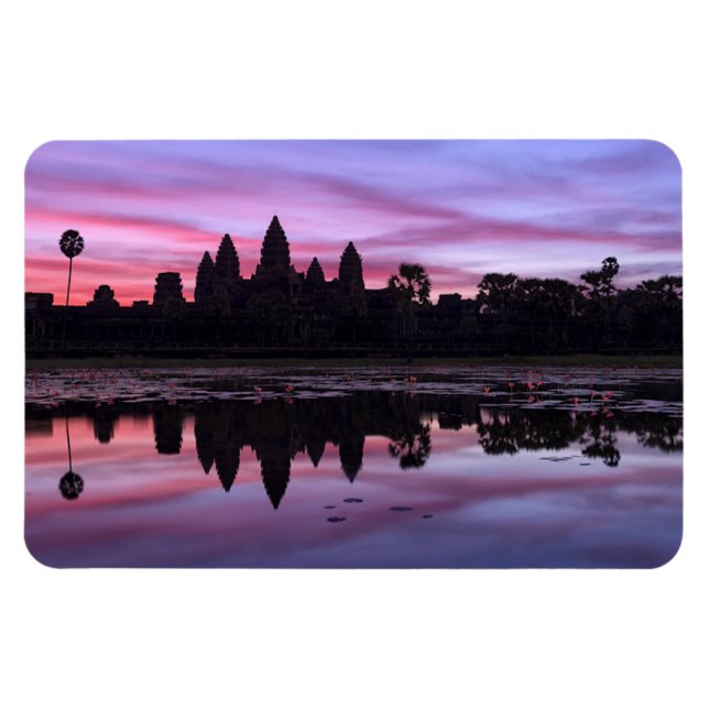 Ímã Angkor Wat Twilight Flexible Photo Magnet (Horizontal)