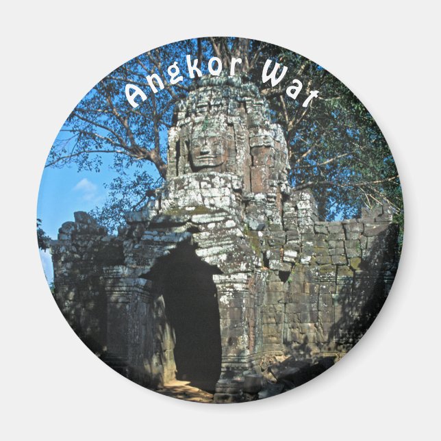 Imã Angkor Wat, um templo (Frente)