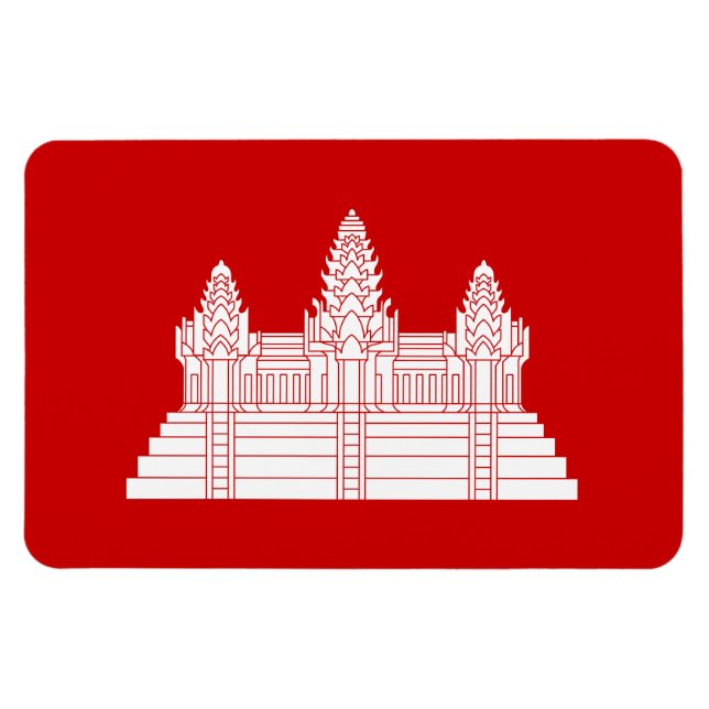 Ímã Angkor Wat Ver.2.0. Khmer Temple (Horizontal)