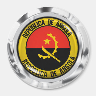 Imã Angola Round Emblem