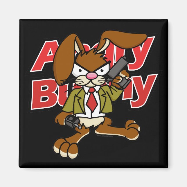 Imã Angry Bunny Magnet 1 (Frente)