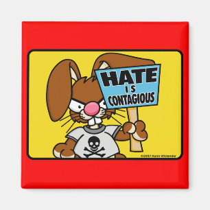 Imã Angry Bunny Magnet 5