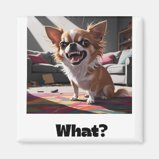 Imã Angry chihuahua