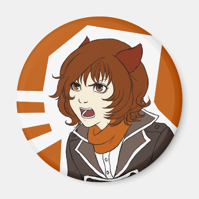 Imã Angry Naitlya Magnet (Frente)