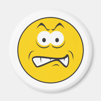 Imã Angry Snarling Face