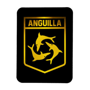 Ímã Anguilla Emblem